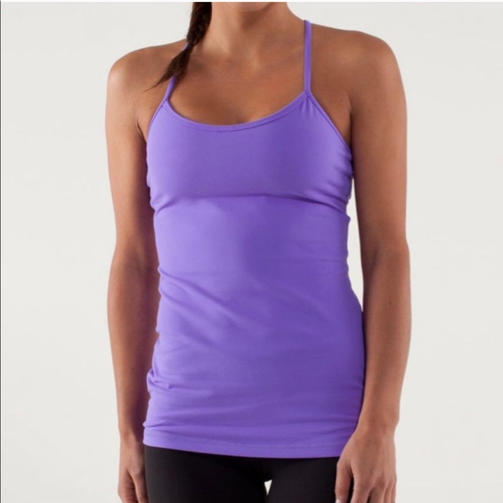 Lululemon Power Y tank- size 2